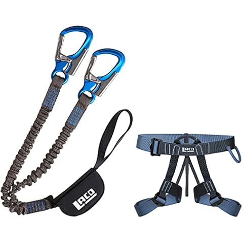 LACD Klettersteigset Pro Evo Blue + Klettersteiggurt Easy Exp Cover