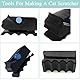 Kartonschneider Für Katzenkratzer, Cardboard Cutter, DIY Karton Schneidemaschine, 3D Gedruckter Kartonschneider, Ideal Für Handgemachte Katzenkratzbretter Und Dekoration, Schwarz, 4.8*11*5.5 CM