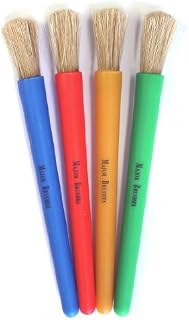 Major Brushes Coloured Chubby Brushes - Set of 4