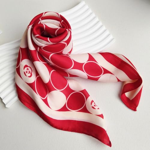 Elegant Vintage Silk pashmina shawls – Versatile,Stylish Square pashmina shawls,Headscarf,Neckwear,Fashion 34