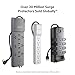 Belkin 6-Outlet Commercial Power Strip Surge Protector, 6ft Cord, 720 Joules, White