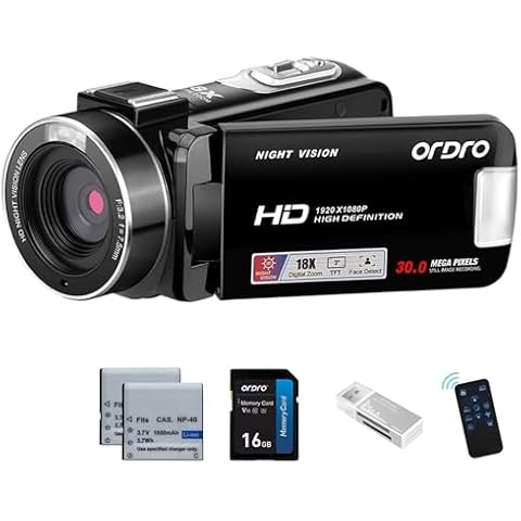 ORDRO HDV-B320 Full HD Camcorder Cover