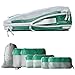 Produktbild TRAVEL DUDE Packwürfel Set mit Kompression | Packing Cubes | Packtaschen Set & Gepäck Organizer für Rucksack & Koffer | Extra leichte Kleidertaschen | Olivgrün, 7-teilig