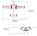 Remote Control Plane, 2.4Ghz 2 Channel RC Plane Ready to Fly,DIY RC Airplane Toy Durable EPP Foam Built-in 3-Axis Gyro System, Easy to Fly RC Aircraft for Beginners Kids and Adults(Two Batteries)