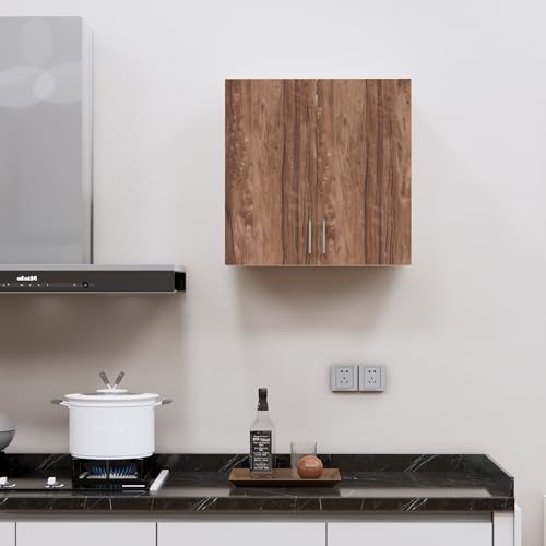 Image of SPECIALITY PANELS 2 Door Modular Wall Mounted Kitchen Cabinet with Adjustable Shelf Space Saving Storage Unit Durable Engineered Wood Cupboard for Kitchen Living Room Furniture | DIY Assembly