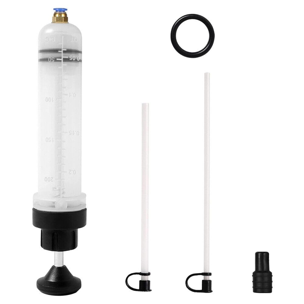Fluid Extractor Fluid Syringe Pump 200ml Automotive Oil Extractor Pump Oil Transfer Syringe with