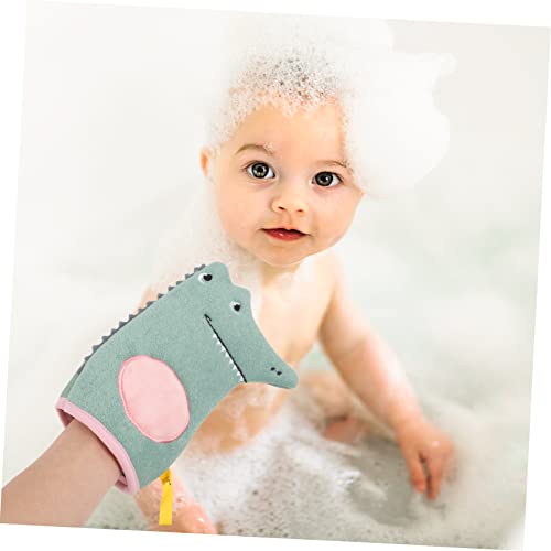 FRCOLOR 4 Pcs Toalha De Banho Infantil Luvas De Banho Luva Infantil Luvas De Bebê Roupa De Bebê Esfr