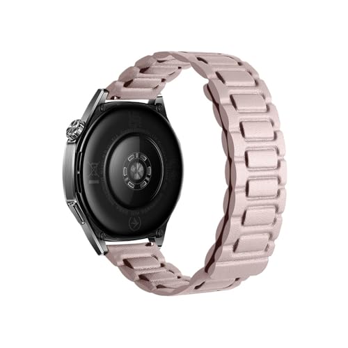 Bracelet montre cuir anti irritation pour Galaxy Watch 6 et Amazfit Active
