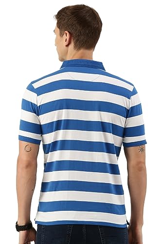 Image of Peter England Men's Cotton Regular Fit Polo T-Shirt