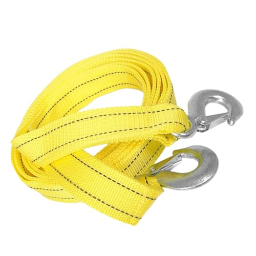 UTHCLO Cinghia Traino Nylon Con Gancio in Metallo Solido Portata Elevata Per Auto Camion e Barche Corda Traino Resistente e Sicura Per Uso Gravoso