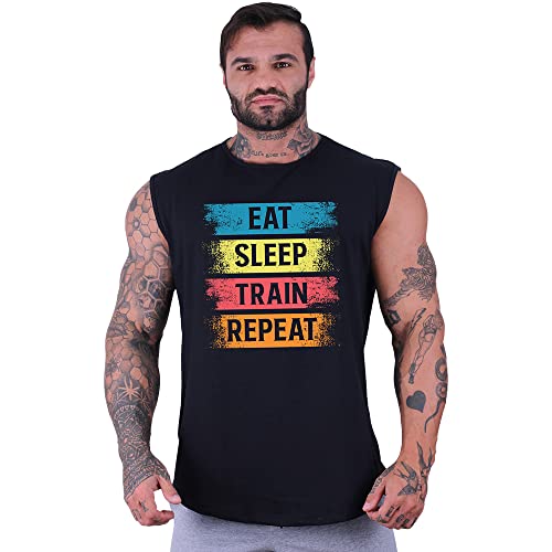 Regata Machão Longline Masculina MXD Conceito Sem Manga Camiseta Para Treino Lazer Academia No Pain