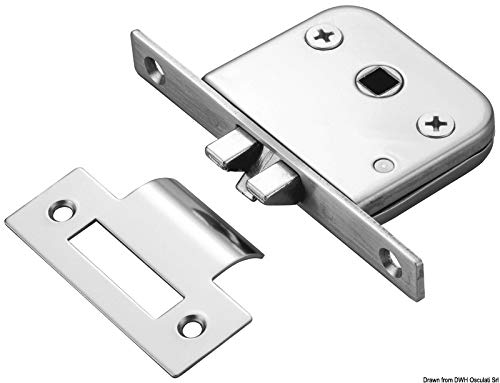 Serrure simple sans blocage Osculati pour sécuriser les cabines en mer
