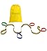 Childrens Walking Rope (4 Child) - Premium Quality, Teacher Designed, Extra Safety Feature on Handles. Hi Viz Detail for Best Visibility. Includes Free Learning Games for Walks Guide