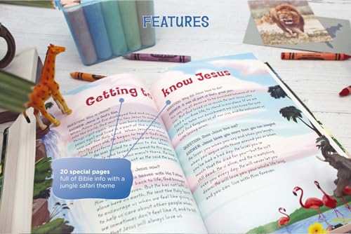 Image of NKJV, Adventure Bible, Leathersoft, Blue, Full Color