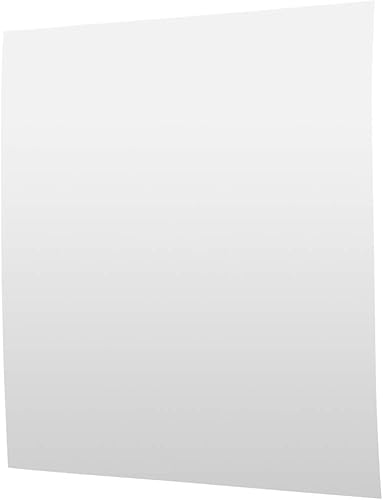 Miniatura 8 de AUNMAS 9 piezas de lámina acrílica para espejo de pared, azulejos acrílicos autoadhesivos, inastillables, transparentes, azulejos de pared, azulejos