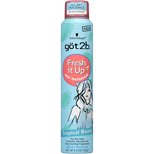Got2B Fresh It Up Dry Shampoo, Tropical Boost, 4.3 Ounces #TOP8