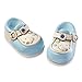 Zapatillas - azul * Ideal para celebraciones de nacimientos bautizo * Diseño * Figura de novios para tarta * Mesa