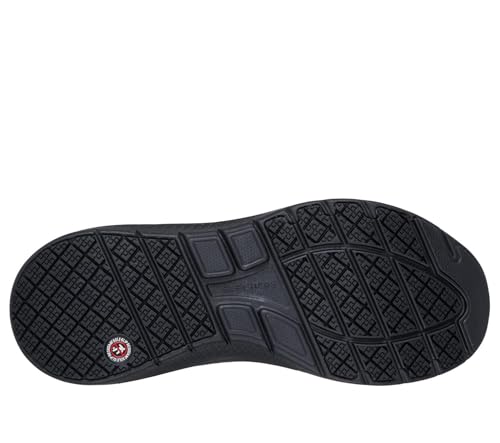 Skechers Women's Arch Fit 2.0 Sr Thuana Work Shoes, Black Textile/Synthetic, 3 Uk - 2