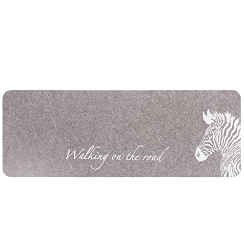 Tapis Escalier Marche Lot 15, 20 x 55 cm Marchettes D'escalier Antidérapante Bande de Sécurité Intérieur Extérieur,Tapis d'escalier Autocollante pour Enfants, Aînés et Animaux De Compagnie, gris Cover