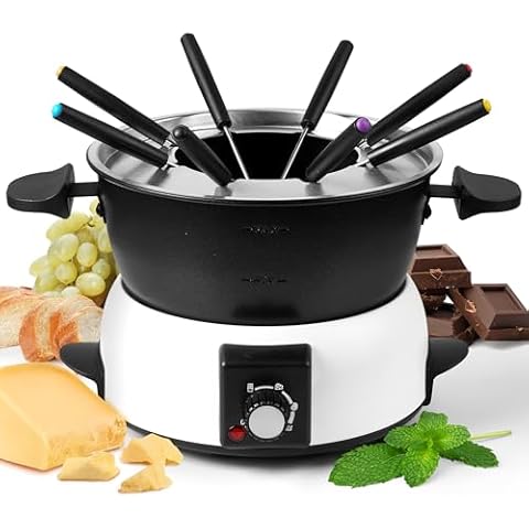 Saenchue 3-Quart Electric Fondue Pot FD-10B Cover