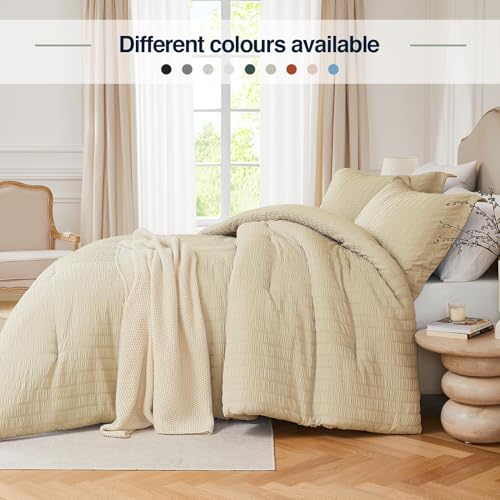 60% Off Quataly Queen Seersucker Comforter Set - Use Code EXRD5NIU - Image 6