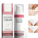 Skin Brightening Cream for Intimate Areas - Lightening Moisturiser with Niacinamide for Underarms, Private Parts, Bikini Area, Knees & Elbows - Sensitive Dark Spot Care & Skin Glow Enhancer - 30g