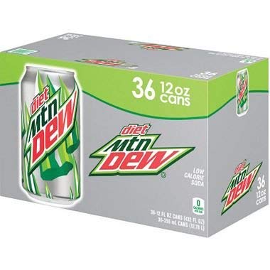 Diet Mountain Dew (12 Oz. Cans, 36 Ct.) #TOP7