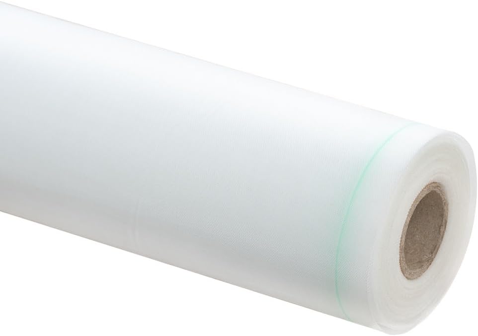 Fine Mesh Strainer Nylon Fabric， 80/150/200/450/500 Mesh White Nylon Spandex Fabric Nylon Cloth Roll for Screen(300 * 1.1yard*5.47yard)