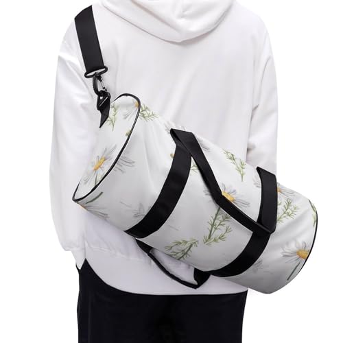 Sac de voyage Fleurs Blanches pour un week-end d'évasion en camping ou randonnée