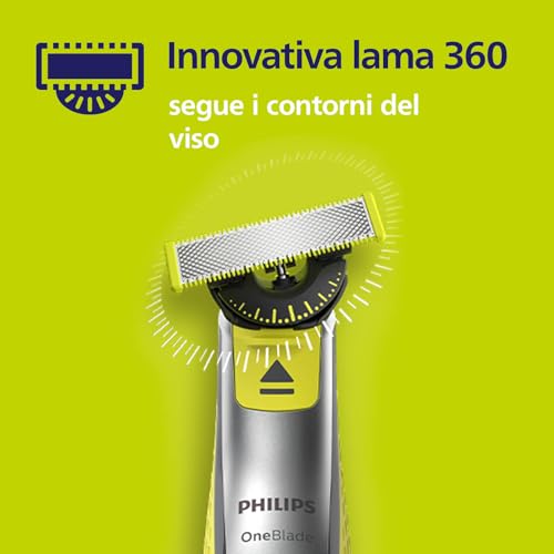 Philips OneBlade 360 - Lama di ricambio per rasoio elettrico (modello QP410/50) - Immagine 3