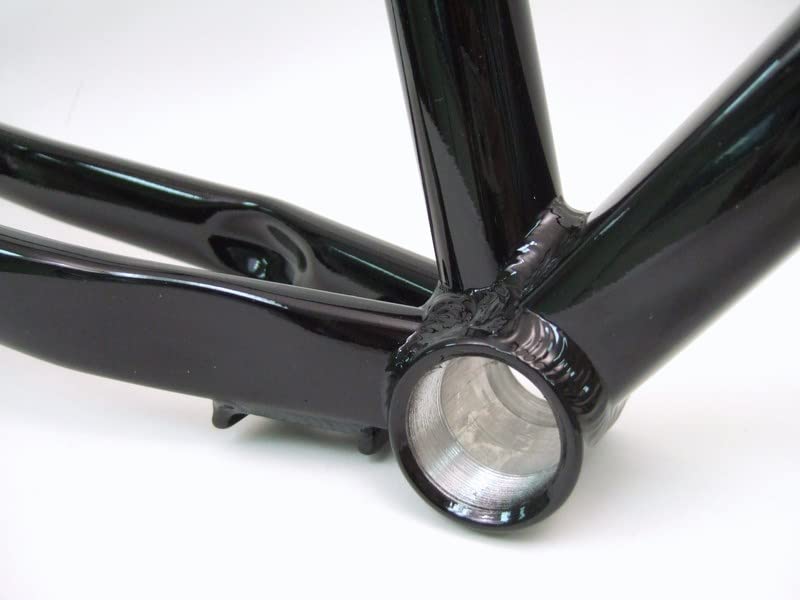 Gravity Unbranded Mountain Bike Frame Set with Suntour XCT Fork Black for 26 inch Wheel (21 inch fits Most Riders 6'2 to 6'4