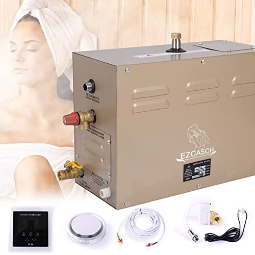 Ezcasch 12kw Steam Shower Generator with Self-draining System for Luxury
