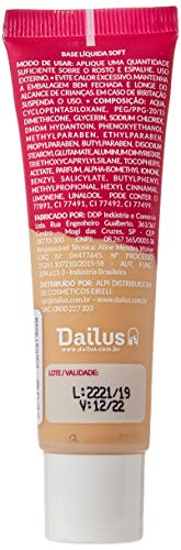 Base Bisnaga Líquida Soft 06- Bege Medio, Dailus, Bege Médio