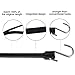 XSTRAP STANDARD 20 Pack Multiple Size Natural Rubber Tarp Bungee Straps Tie Down Cords with S Hooks Heavy Duty Ideal EPDM Bungee Cords for Outdoor, Tarp Covers, Canvas Canopies and Cargo