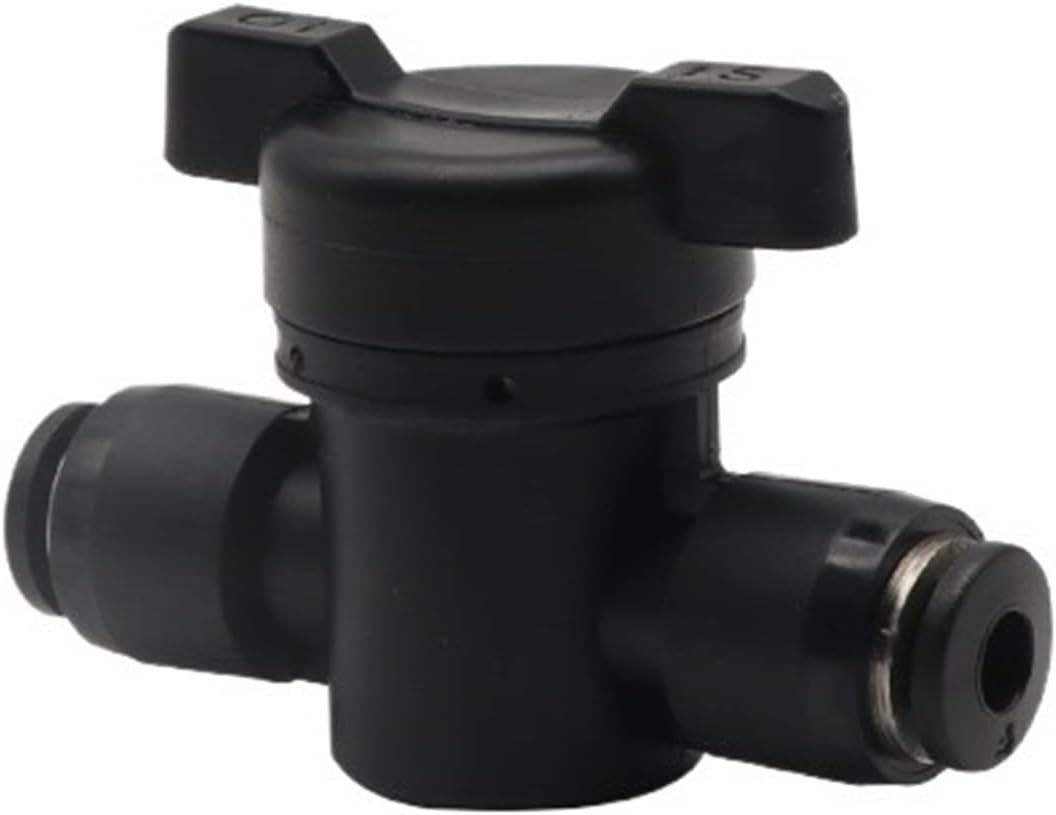 1pcs Pneumatic hand valve BUC4/6/8/10/12 trachea quick plug connector BUC hand valve BTC pneumatic ball valve switch(17)