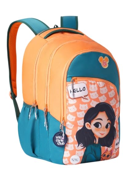 wildcraft Wiki Charm 38 Backpack For Girls |19 In-38 Ltr with Laptop Sleeve, DIY Kit, Rain Cover, and Three Compartments with Padded Shoulders |Best for Books,Stationery & Essentials-picture-40