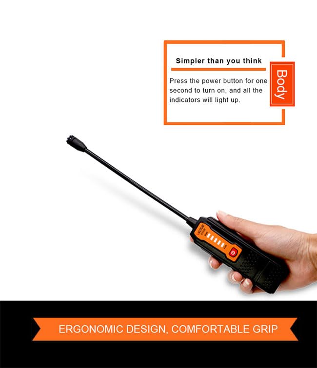 822M Mini Gas Analyzer Combustible gas detector port flammable natural gas Leak Location Determine meter Tester Sound Ligh(VICTOR 822M)