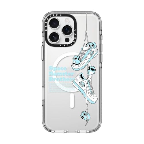 CASETiFY �N���A MagSafe �Ή� iPhone 16 Pro Max �P�[�X [���ςȂ� / 2m����̗����������N���A (MIL�K�i3�{����) / ���C�����X�[�d�����Magsafe�Ή�] - SHOES - �N���A