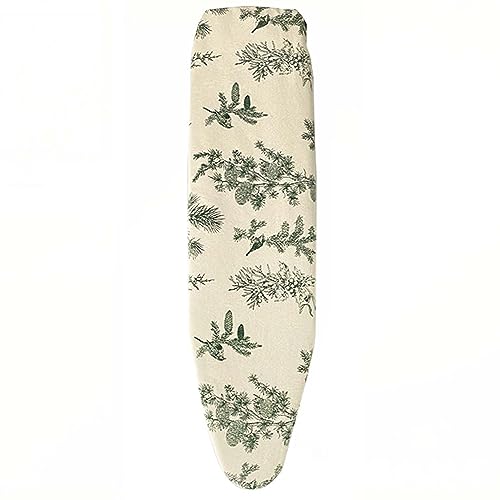 JoboJi Housse De Planche À Repasser 138x38cm 100% Coton Résistant, Housse Table À Repasser pour Table À Repasser, Thermo Reflect (Color : Little Bee)