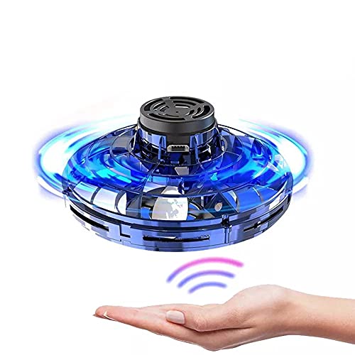 Asbyoi Flytoy Mini Flying Ball Toys for Kids UFO Toy Hand Operated Mini Drones Toys Gifts for Girls and Boys ,Helicopter Toys with 360° Rotating