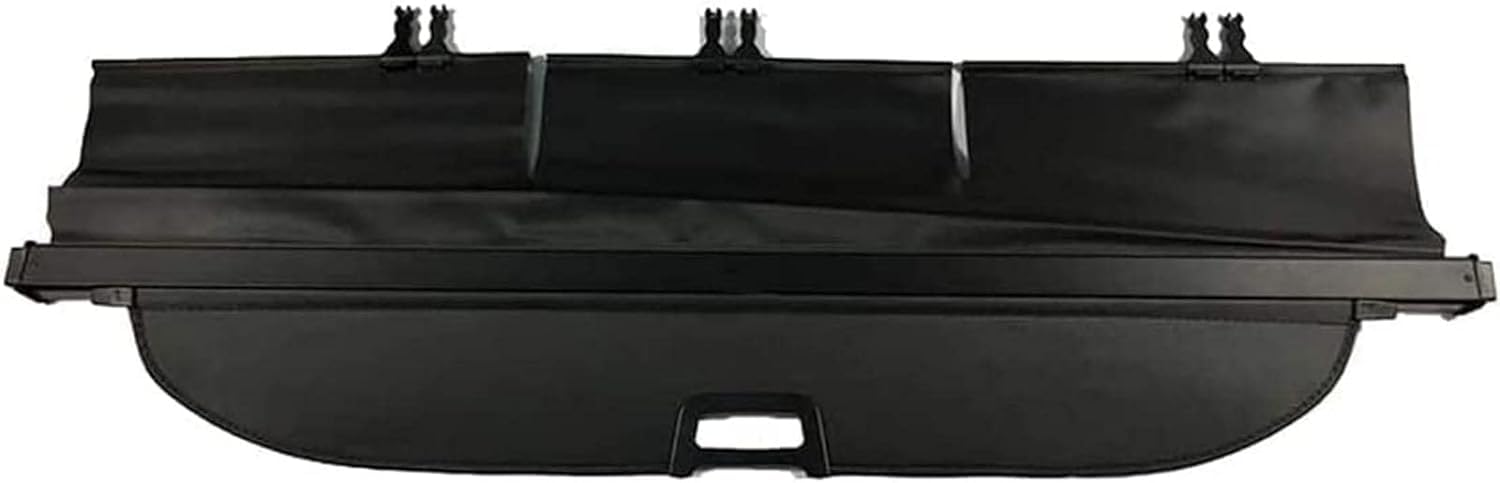 ZHANGJF Car Retractable Rear Trunk Parcel Shelf For Hyundai Santa Fe 2011 2012, Car Security Cargo Cover Boot Replacement Shield Cargo
