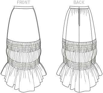 Miniatura 3 de McCall's M8191A5 - Patrón de costura para vestidos de mujer, tamaño A5 (6-8-10-12-14), multicolor