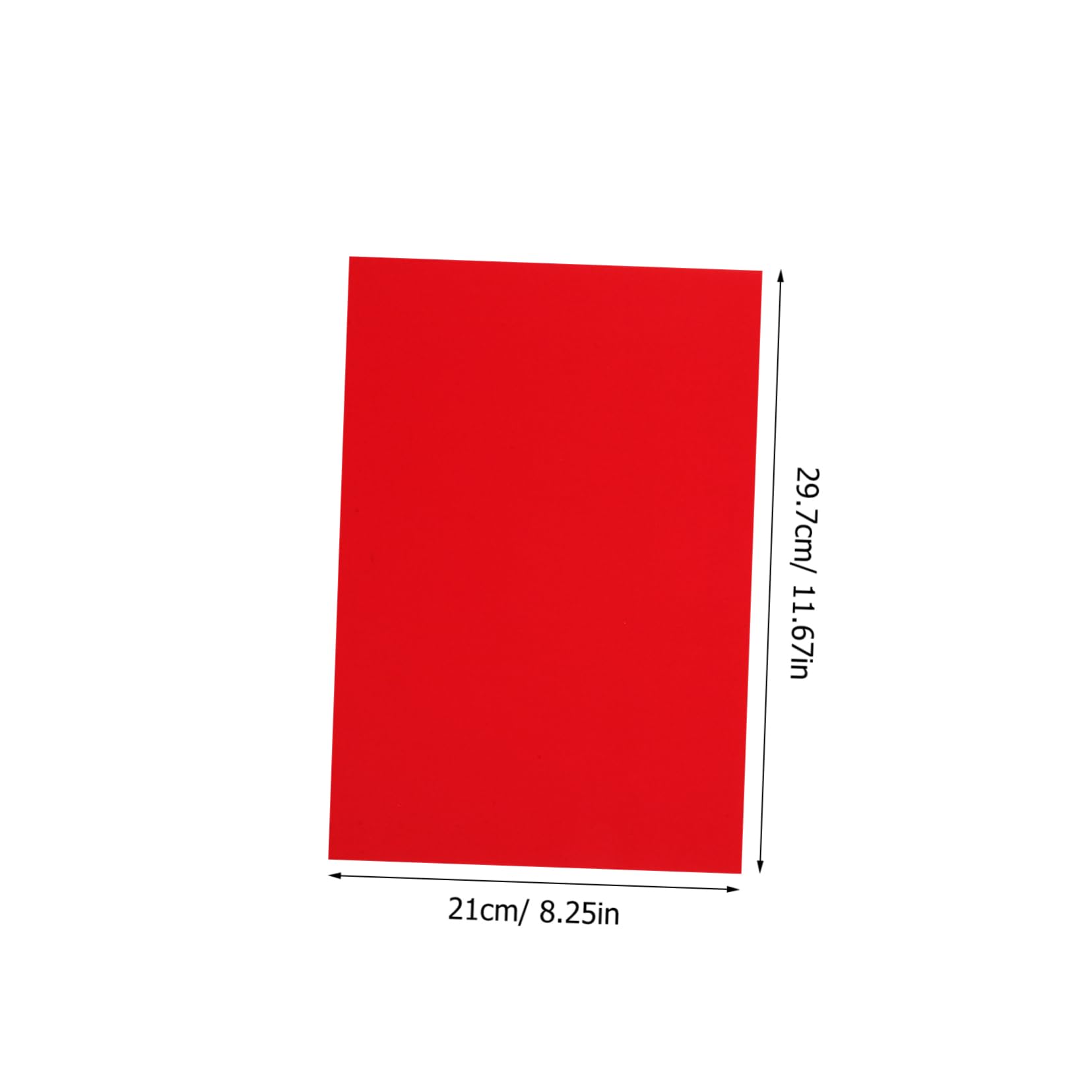 Farbiges Kartonpapier 50 Blatt aus Papier, Robust, Glatt, Zuschneidbar