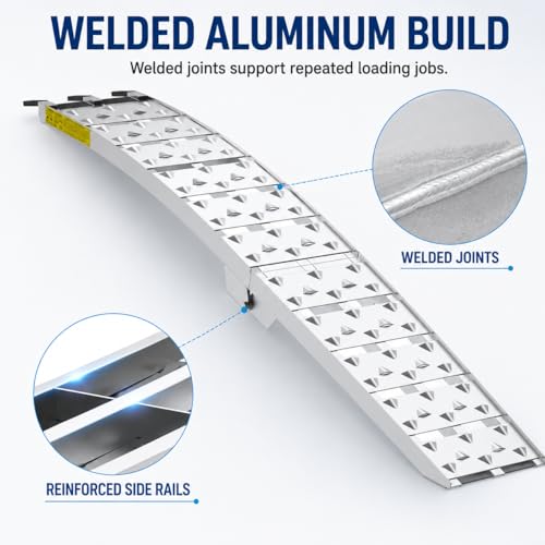 Rampas de Aluminio Plegables 7.5ft para Camión 1500 Lbs miniatura 6