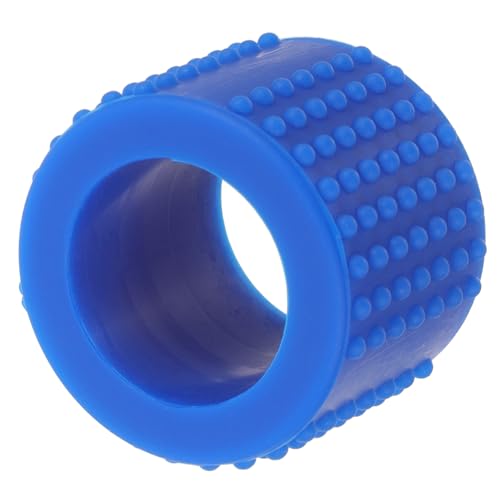 Funda de silicona antivibración para mango de tatuaje azul de 25-30 mm