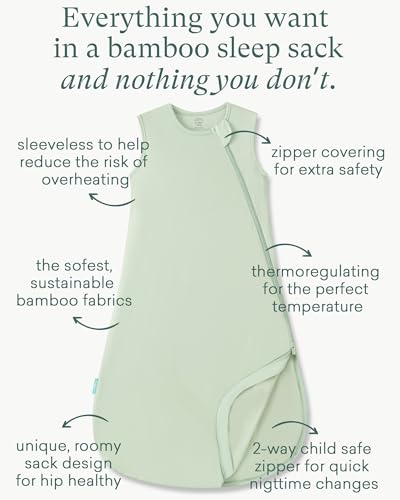 Image of PurComfy Extra-Long Toddler Sleep Sack, Premium Bamboo Viscose Summer Sleeping Bag Supersoft 0.5 TOG Wearable Blanket 3T-4T-5T