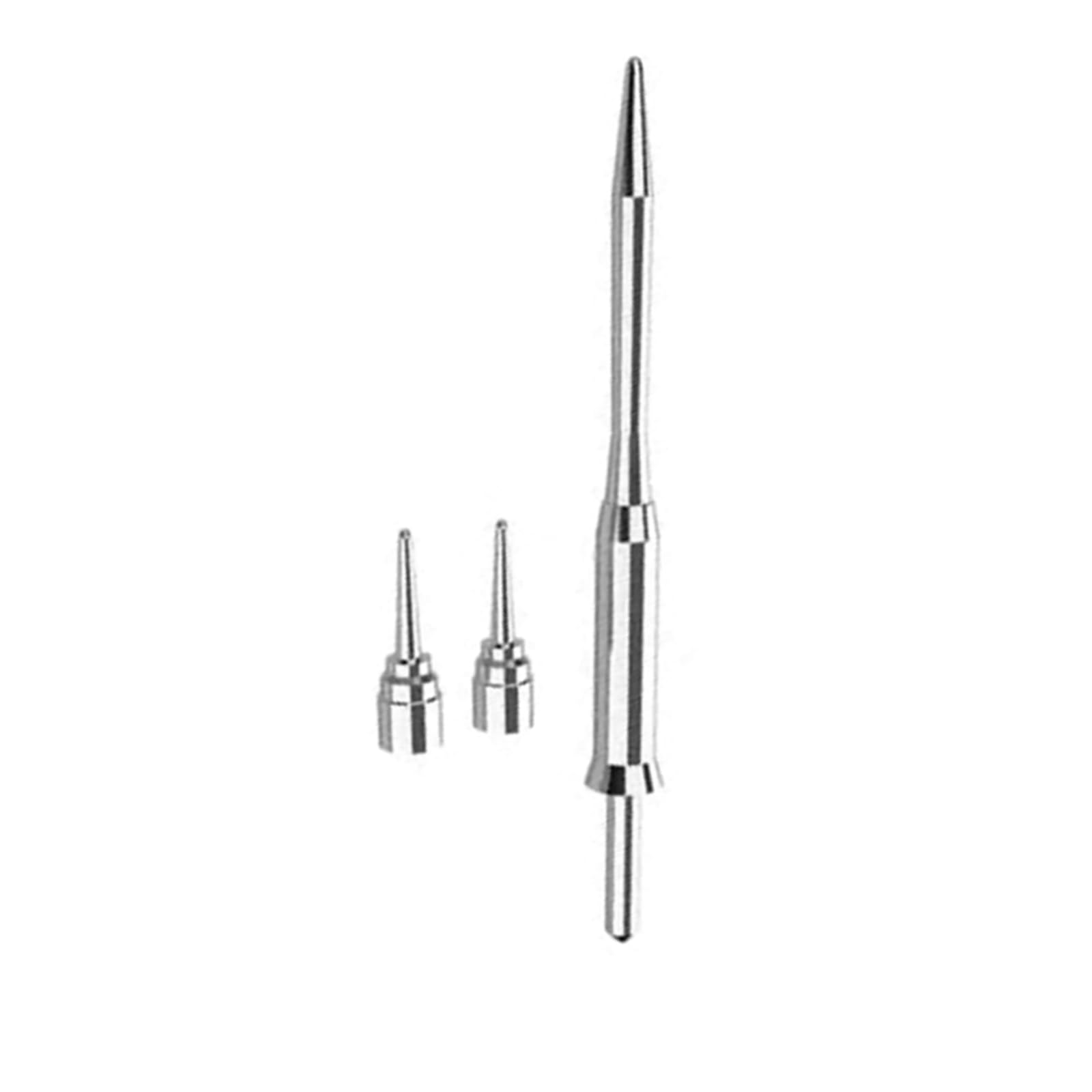 NATEFEMIN DIY Model Hobby Metal Pitot Tube+Angle of Attack for F-14 F-16 Aircraft, Model Spare Part Replacement