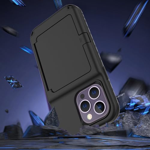 Étui iPhone 15 Pro protégeant des chutes avec rangement de cartes - 3