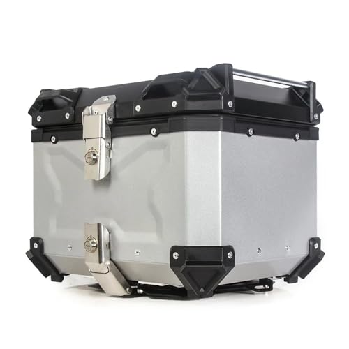 SRKATI Caja de Cola Motocicleta Portaequipajes Lateral para Motocicleta 450MT, Accesorios para Motocicleta 38L45L, baúl Superior, Almacenamiento de Equipaje Trasero, baúl Superior(45L Style 4)