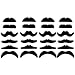 24 PCS Fake Mustaches,Mustache Party,Mustache for Masquerade Party and Performance